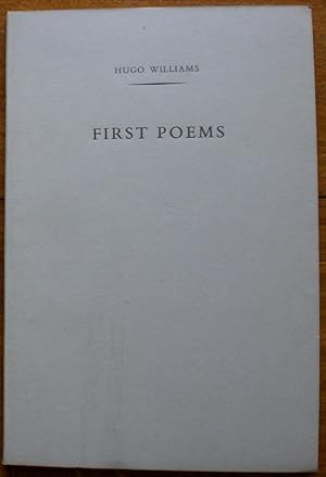 First Poems.