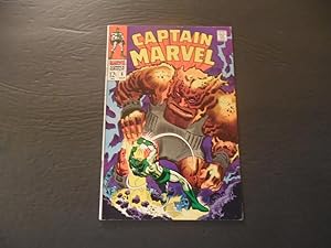 Captain Marvel #6 Oct 1968 Silver Age Marvel Comics