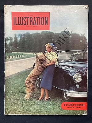 FRANCE ILLUSTRATION-N°403-OCTOBRE 1953-NUMERO SPECIAL-LE 40e SALON DE L'AUTOMOBILE