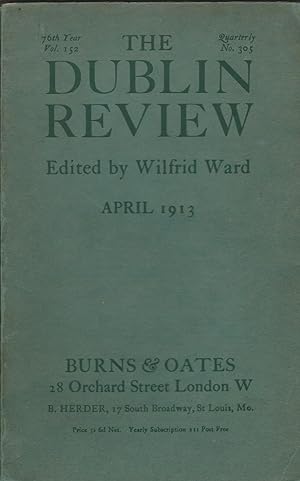 The Dublin Review: April 1916 Vol. 158, No.317