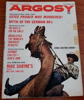 ARGOSY Men Adventure Magazine November 1962 Mike Shayne Halliday Hamilton Voodoo