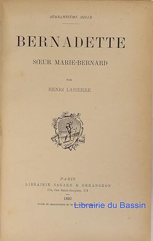 Bernadette Soeur Marie-Bernard