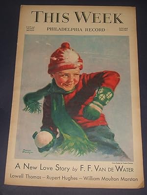 This Week Fact and Fiction Section Philadelphia Record Fun When It's Freezing