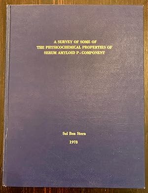 A Survey Of Some Of The Physicochemical Properties Of Serum Amyloid P-Component