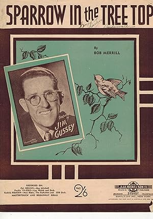 Sparrow in the Tree Top - Jim Gussey Cover Sheet Music