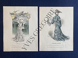 L'ART ET LA MODE-GIL BLAS-1903-10 GRAVURES-LUCY