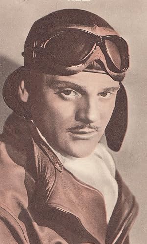 James Cagney Military Devil Dogs Of The Air Film 1930s Postcard