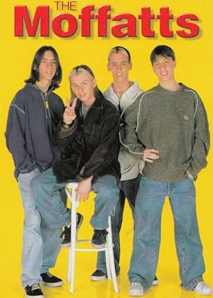 The Moffatts Canadian Pop Group Postcard