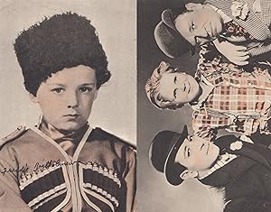Freddie Bartholomew Jackie Cooper 2x 1930s Child Actor Movie Postcard s