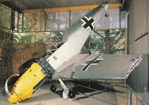 Messerschmitt BF 109E At Johannesburg South Africa WW2 Plane Postcard
