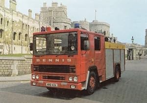Dennis RS Fire Appliance Engine Postcard