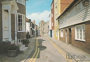 Hill Street Hastings Postcard