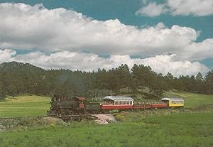 Gunsmoke TV Show Train 1880 South Dakota Postcard