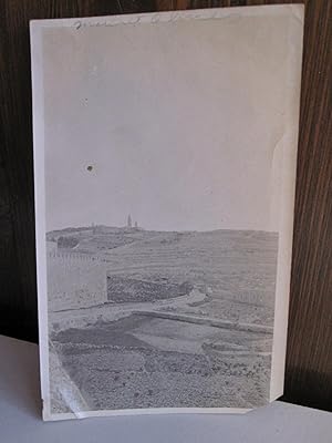ANTIQUE MOUNT OF OLIVES JERUSALEM BETHLEHEM JC RARE SNAPSHOT 1920s SPIRIT PHOTO