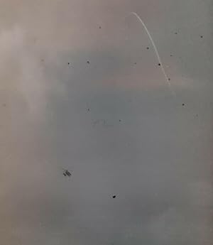 VINTAGE MINIMALISM 1957 SKY ARTISTIC HELICOPTER ART VERNACULAR PHOTOGRAPHY PHOTO