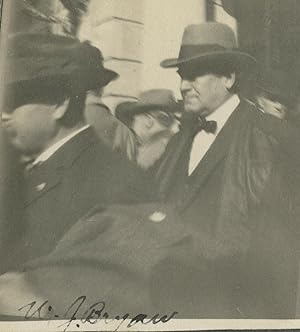 ANTIQUE WILLIAMS JENNINGS BRYAN 1910 - 1911 DECORAH IA NEAR LUTHER COLLEGE PHOTO