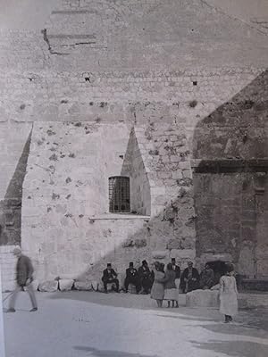ANTIQUE CHURCH OF THE NATIVITY JERUSALEM BETHLEHEM JC RARE SNAPSHOT 1920s PHOTO