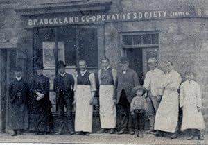 BP BISHOP AUCKLAND CO-OP OLD MINING VILLAGE BUTTERKNOWLE COUNTY DURHAM UK PHOTO