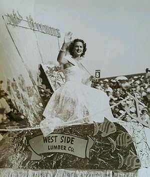 VINTAGE 1949 MISS AMERICA WY ESTHER MCLEOD ATLANTIC CITY YONKERS BILANGIO PHOTO