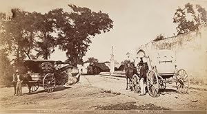 ANTIQUE 1880 CERVECERIA RADKE BREWER BEER BOTTLE WAGON MONTERREY MEXICO MX PHOTO
