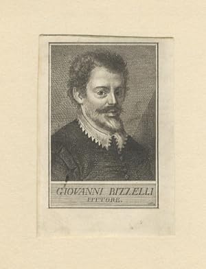 Giovanni Bizzelli, pittore. (Ritrattino a mezzo. busto, di 3/4 verso destra).