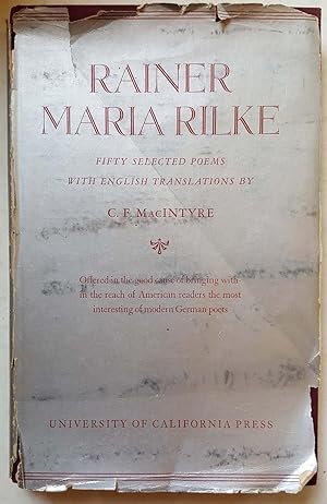 Translations from Rilke: Fifty Selected Poems with English Translations by C. F. MacIntyre
