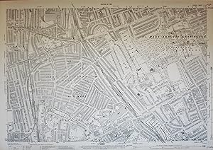 Ordnance Survey Large Scale Map of the Region around Holland Park and Olympia London: Edition of ...