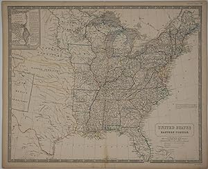 United States: Eastern Portion. Map identifying slave slates