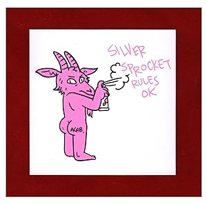 'Silver Sprocket Rules OK' Sticker - Silver Sprocket Comic Book & Contemporary Art Ephemera. Arti...