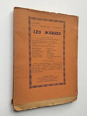 LES MARGES N° 113 (1923)