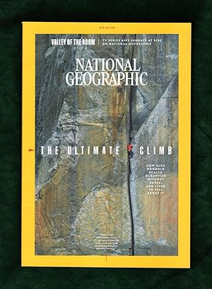 National Geographic Magazine - February, 2019. The Ultimate Climb (cover: Alex Honnold on El Capi...