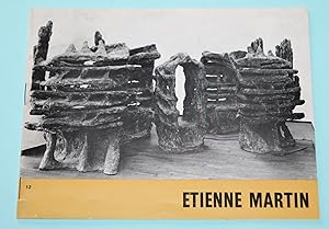 Etienne Martin - Ausstellungskatalog - du 4 au 28 novembre 1965 , Palis des Beaux-Arts de Bruxelles