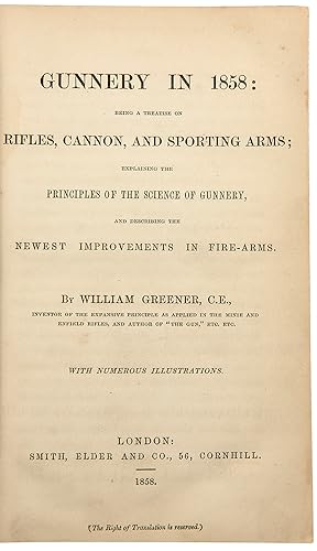 Gunnery in 1858