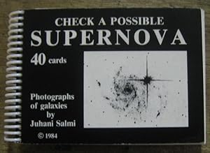 Check a possible Supernova. 40 cards. Photographs of galaxies by Juhani Salmi.