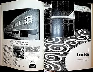 Baumeister. Zeitschrift für Architektur Planung Umwelt Jahrgang 67. Jg 1970 Hefte 7-12 Heft 2. Ha...