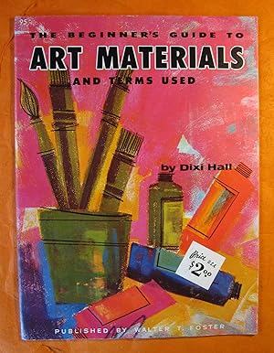 The Beginner's Guide to Art Materials and Terms Used