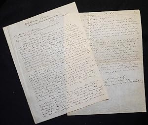 Autograph letter signed to Horace C. Hovey