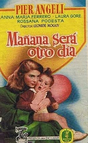 MAÑANA SERA OTRO DIA. CINE TARRAGONA. PIER ANGELI, ANNA MARIA FERRERO (Cine/Folletos de Mano)