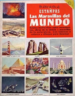 ALBUM COMPLETO. LAS MARAVILLAS DEL MUNDO. Nº 3. EDITORIAL NOVARO, 1957. (Coleccionismo Papel/Crom...