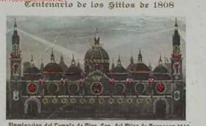 ZARAGOZA. CENTENARIO DE LOS SITIOS DE 1808. (Postales/España Antigua (hasta 1939)/Aragón)