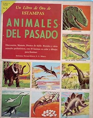 ALBUM COMPLETO. ANIMALES DEL PASADO. Nº 18. EDITORIAL NOVARO, 1958. (Coleccionismo Papel/Cromos y...