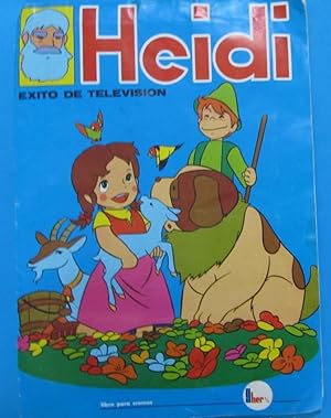 ÁLBUM COMPLETO. HEIDI. ÉXITO EN TELEVISIÓN. EDITORIAL FHER, 1975. (Coleccionismo Papel/Cromos y Á...