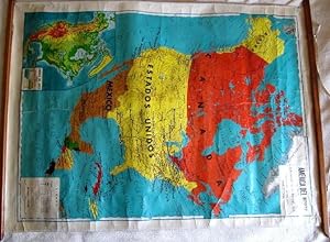 MAPA DE AMÉRICA DEL NORTE. EDITORIAL SEIX BARRAL, 1958. (Coleccionismo Papel/Mapas contemporáneos...