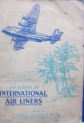 ÁLBUM COMPLETO INTERNATIONAL AIR LINERS. LINEAS AÉREAS. JOHN PLAYER & SONS, 1936. (Coleccionismo ...