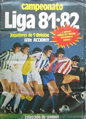 ÁLBUM INCOMPLETO CAMPEONATO LIGA 81 82. EDICIONES ESTE, 1981. (Coleccionismo Deportivo/Álbumes y ...