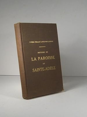 Histoire de la paroisse de Sainte-Adèle