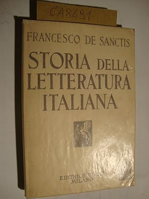 Storia della letteratura italiana (volume secondo)