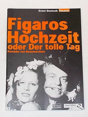 Programmheft Figaros Hochzeit oder Der tolle Tag. Premiere 27. Mai 1999