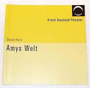 Programmheft Amys Welt von David Hare. Premiere 20. Januar 2005