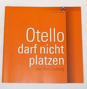 Programmheft Otello darf nicht platzen von Ken Ludwig. Premiere 17. November 2005